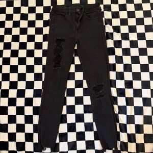 american eagle black jeans